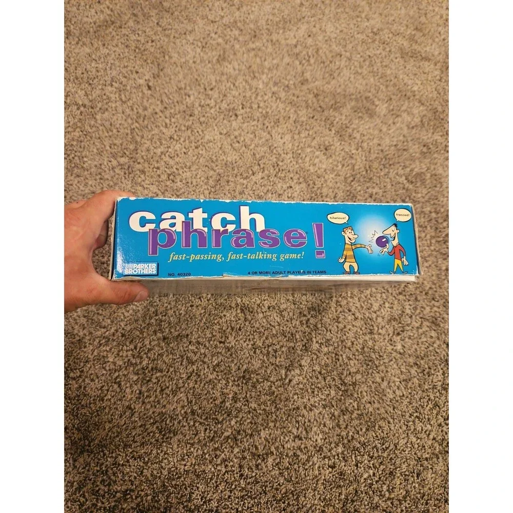 1994 Catch Phrase Game 100% COMPLETE WORKS Parker Brothers 90s Words